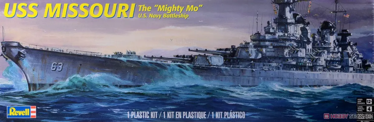 Plastic Model Kit - Warship plastic model kit / USS Missouri