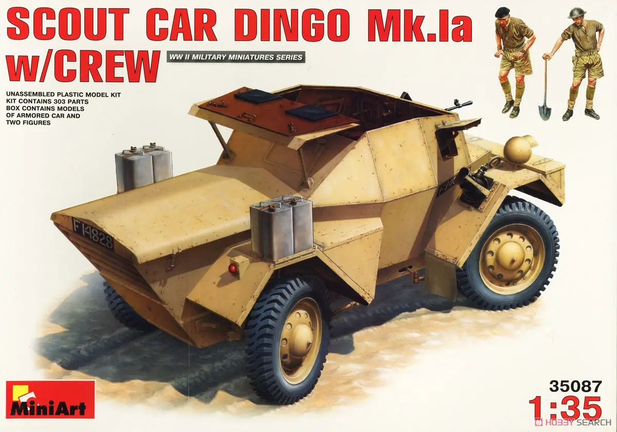 1/35 Scale Model Kit - Tank / Daimler Dingo