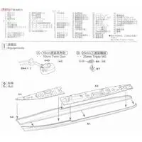 1/700 Scale Model Kit - SKY WAVE / Japanese destroyer Hatsuzuki