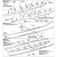 1/350 Scale Model Kit - WATER LINE SERIES / Japanese cruiser Tone & Aichi E13A (Navy Type Zero Reconnaissance Seaplane)