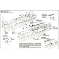 1/350 Scale Model Kit - WATER LINE SERIES / Japanese cruiser Tone & Aichi E13A (Navy Type Zero Reconnaissance Seaplane)