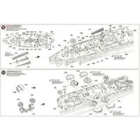 1/350 Scale Model Kit - WATER LINE SERIES / Japanese cruiser Tone & Aichi E13A (Navy Type Zero Reconnaissance Seaplane)
