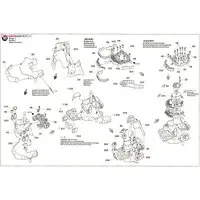1/350 Scale Model Kit - WATER LINE SERIES / Japanese cruiser Tone & Aichi E13A (Navy Type Zero Reconnaissance Seaplane)