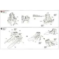 1/350 Scale Model Kit - WATER LINE SERIES / Japanese cruiser Tone & Aichi E13A (Navy Type Zero Reconnaissance Seaplane)