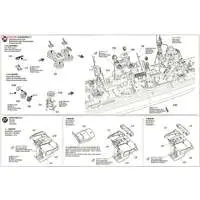 1/350 Scale Model Kit - WATER LINE SERIES / Japanese cruiser Tone & Aichi E13A (Navy Type Zero Reconnaissance Seaplane)