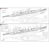 1/350 Scale Model Kit - Warship plastic model kit / Japanese battleship Fuso