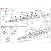 1/350 Scale Model Kit - Warship plastic model kit / Japanese battleship Fuso