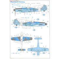 1/48 Scale Model Kit - Focke-Wulf / Junkers & Focke-Wulf Fw 190