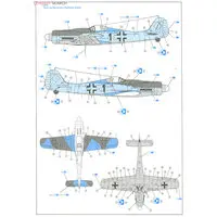 1/48 Scale Model Kit - Focke-Wulf / Junkers & Focke-Wulf Fw 190