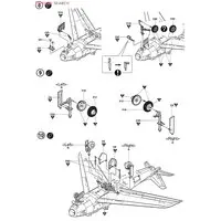 1/48 Scale Model Kit - Fighter aircraft model kits / North American F-86 Sabre