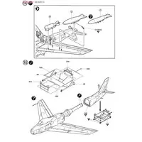 1/48 Scale Model Kit - Fighter aircraft model kits / North American F-86 Sabre
