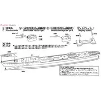 1/700 Scale Model Kit - SKY WAVE / Japanese destroyer Shiratsuyu