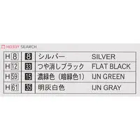 1/500 Scale Model Kit - Grade Up Parts / Aichi E13A (Navy Type Zero Reconnaissance Seaplane) & Mitsubishi F1M (Type Zero Observation Seaplane)