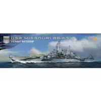 1/700 Scale Model Kit - Warship plastic model kit / USS Missouri