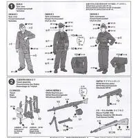 1/48 SCALE WWII GERMAN INFANTRY ON MANEUVERS Model Kit