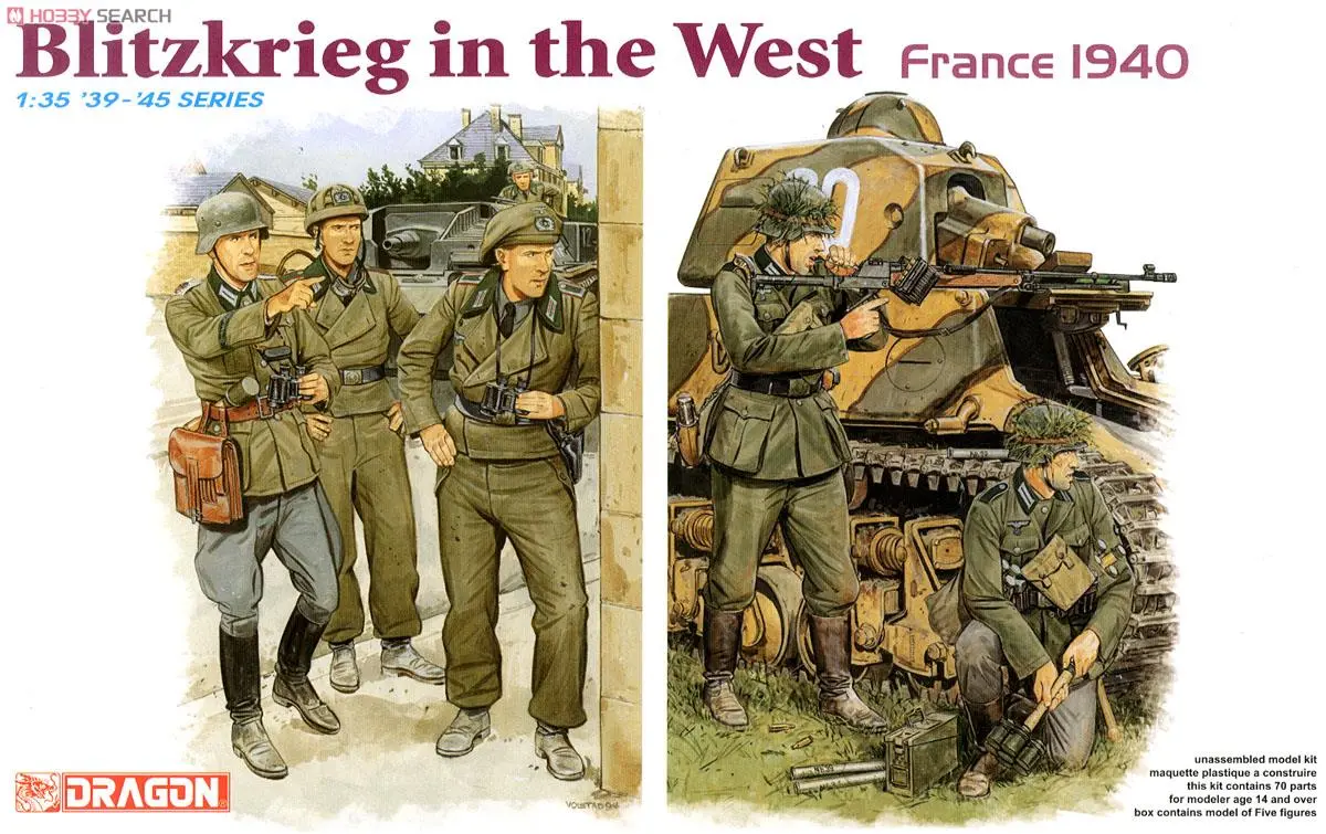 1/35 Scale Model Kit - People/Animals