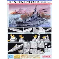 1/700 Scale Model Kit - Warship plastic model kit / USS Pennsylvania