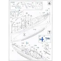 1/700 Scale Model Kit - Warship plastic model kit / USS Pennsylvania