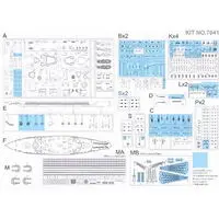 1/700 Scale Model Kit - Warship plastic model kit / USS Pennsylvania