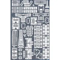 1/700 Scale Model Kit - Etching parts / Japanese battleship Yamashiro