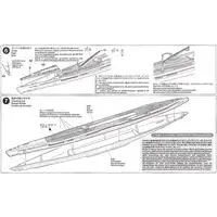 1/350 SCALE JAPANESE NAVY SUBMARINE I-400 Model Kit