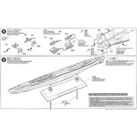 1/350 SCALE JAPANESE NAVY SUBMARINE I-400 Model Kit