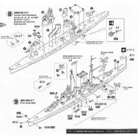 1/700 Scale Model Kit - Light cruiser / Japanese cruiser Aoba
