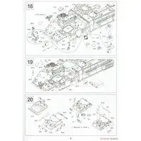 1/35 Scale Model Kit - Tank / M1130 commander vehicle