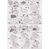 1/350 Scale Model Kit - Warship plastic model kit / Mutsu & Japanese battleship Nagato