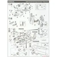 1/72 Scale Model Kit - Bomber / Boeing B-17 Flying Fortress