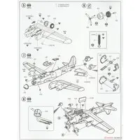 1/72 Scale Model Kit - Bomber / Boeing B-17 Flying Fortress