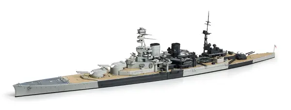 1/700 Scale Model Kit - WATER LINE SERIES / HMS Repulse