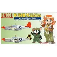 1/144 Scale Model Kit - Fighter aircraft model kits / North American P-51 Mustang