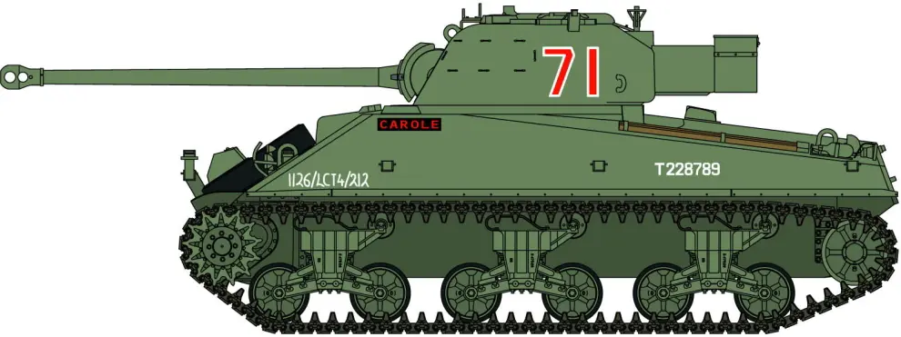 1/35 Scale Model Kit - Tank