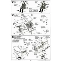 1/35 Scale Model Kit - TAMIYA Military Miniature Series / Cargo Truck