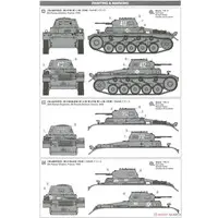 1/35 SCALE GERMAN Panzerkampfwagen IIAusf.A/B/C (Sd.Kfz.121) (FRENCH CAMPAIGN) Model Kit