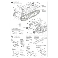 1/35 SCALE GERMAN Panzerkampfwagen IIAusf.A/B/C (Sd.Kfz.121) (FRENCH CAMPAIGN) Model Kit