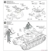 1/35 SCALE GERMAN Panzerkampfwagen IIAusf.A/B/C (Sd.Kfz.121) (FRENCH CAMPAIGN) Model Kit