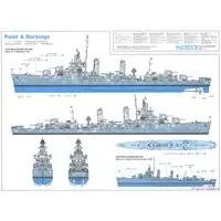 1/350 Scale Model Kit - Warship plastic model kit / USS Buchanan