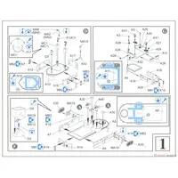 1/350 Scale Model Kit - Warship plastic model kit / USS Buchanan