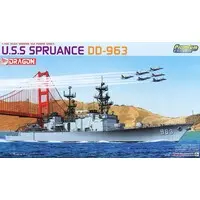 1/700 Scale Model Kit - Spruance-class destroyer