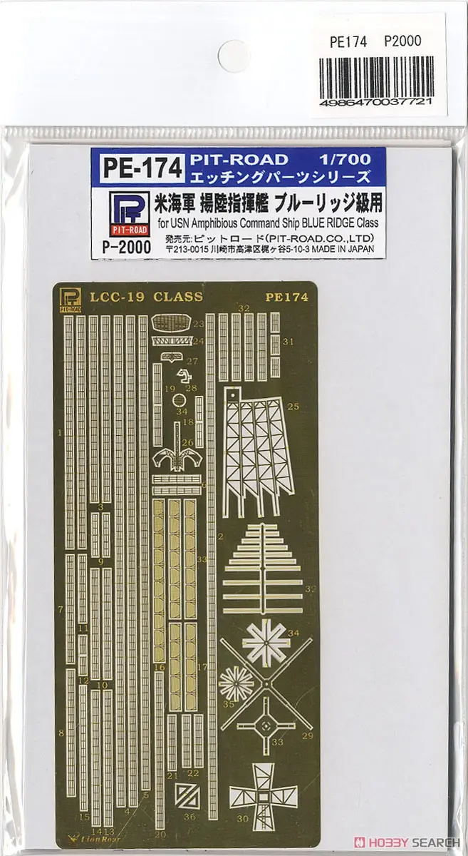 1/700 Scale Model Kit - Etching parts