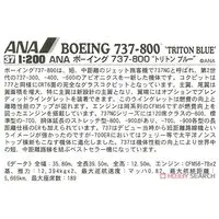 1/200 Scale Model Kit - Airliner / Boeing 737-800