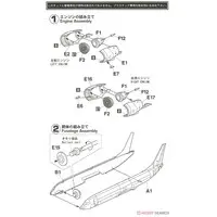 1/200 Scale Model Kit - Airliner / Boeing 737-800