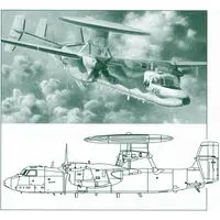 1/72 Scale Model Kit - Japan Self-Defense Forces / Grumman E-2 Hawkeye