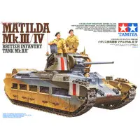 1/35 SCALE MATILDA Mk.III/IV BRITISH INFANTRY TANK Mk.IIA* Model Kit