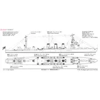 1/700 Scale Model Kit - Light cruiser / Japanese cruiser Nagara