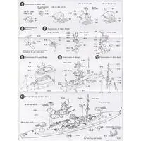 1/700 Scale Model Kit - Battlecruiser Model kits / German battleship Scharnhorst