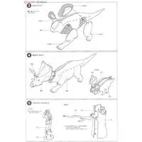 1/35 SCALE CHASMOSAURUS DIORAMA SET Model Kit