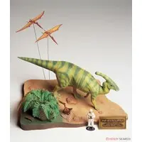 1/35 SCALE PARASAUROLOPHUS DIORAMA SET Model Kit